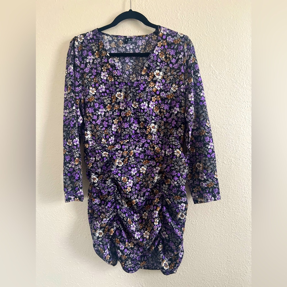Mini floral dress